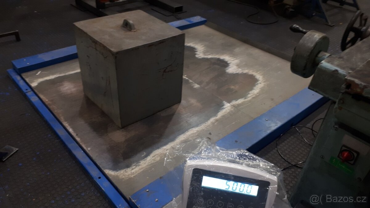 Plošinová váha s nájezdem - 8