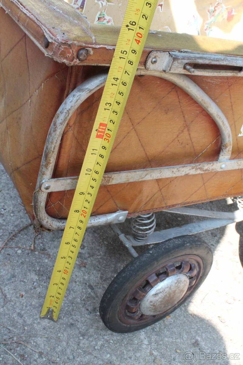 Historický kočárek TDV pro panenky - 8