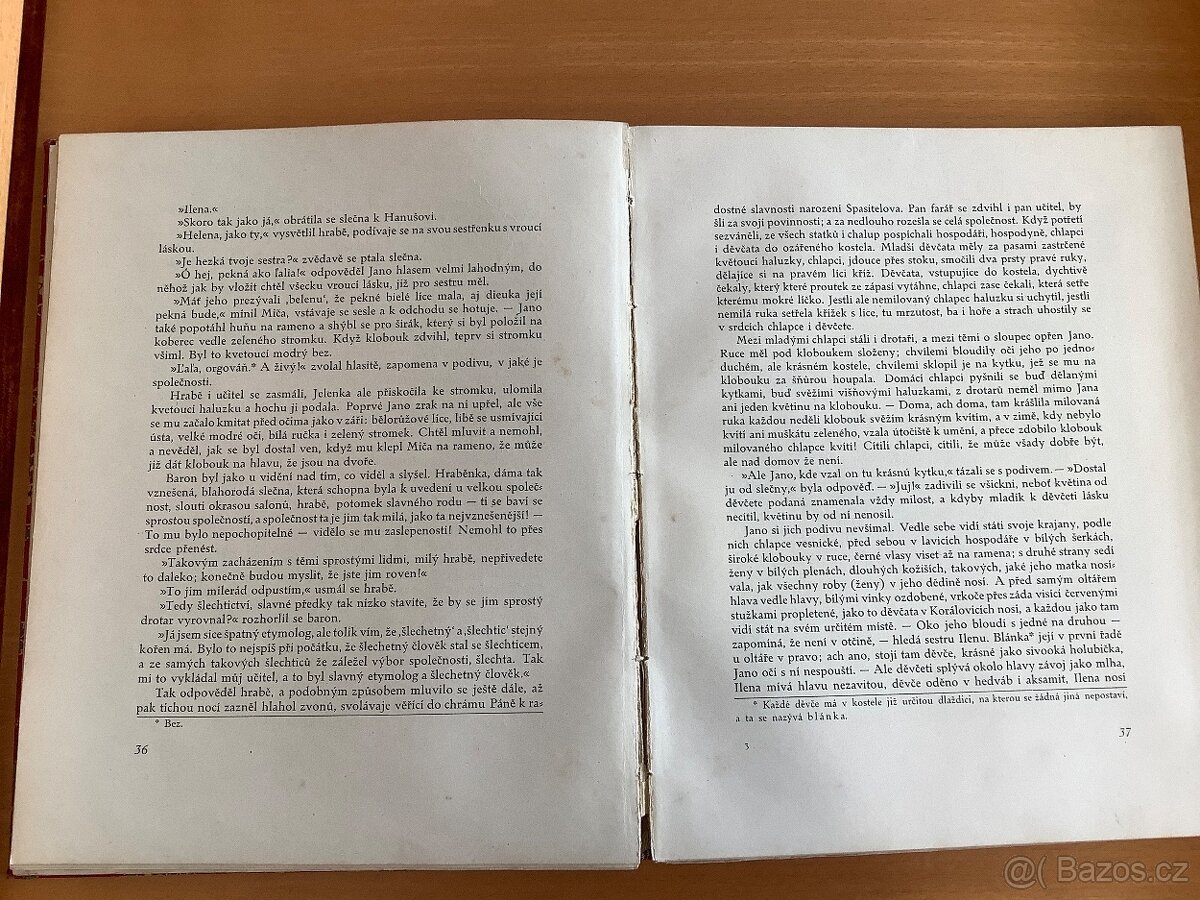 Božena Němcová: Pohorská vesnice, Česká grafická unie, 1921 - 8