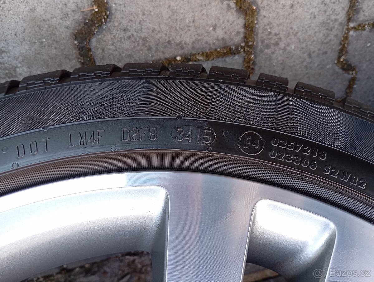 Zimní sada Mercedes Benz 5x112 225/45/18 Continental - 8