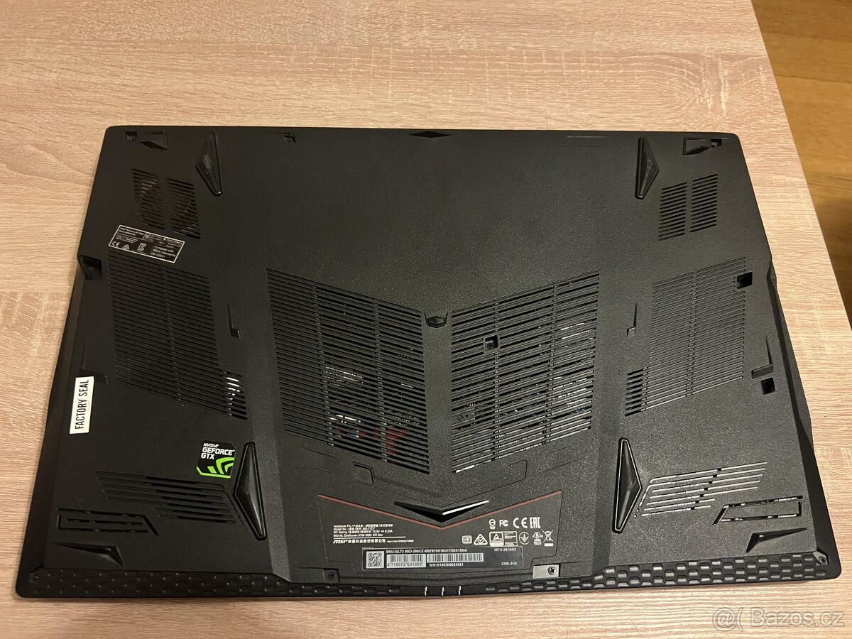MSI GL73 8SD - Použitý - 8