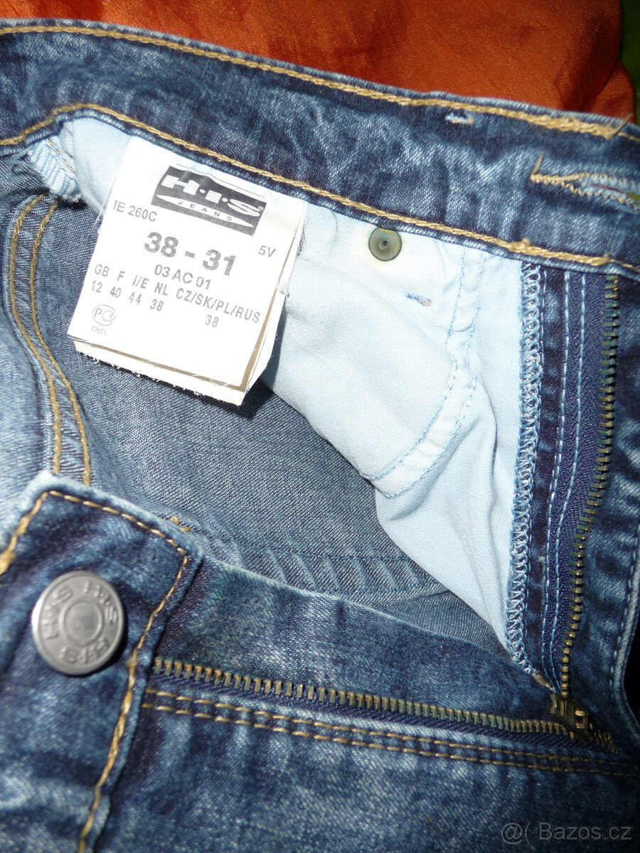 RETRO - HIS rifle - džíny dámské vel. 38 - 8