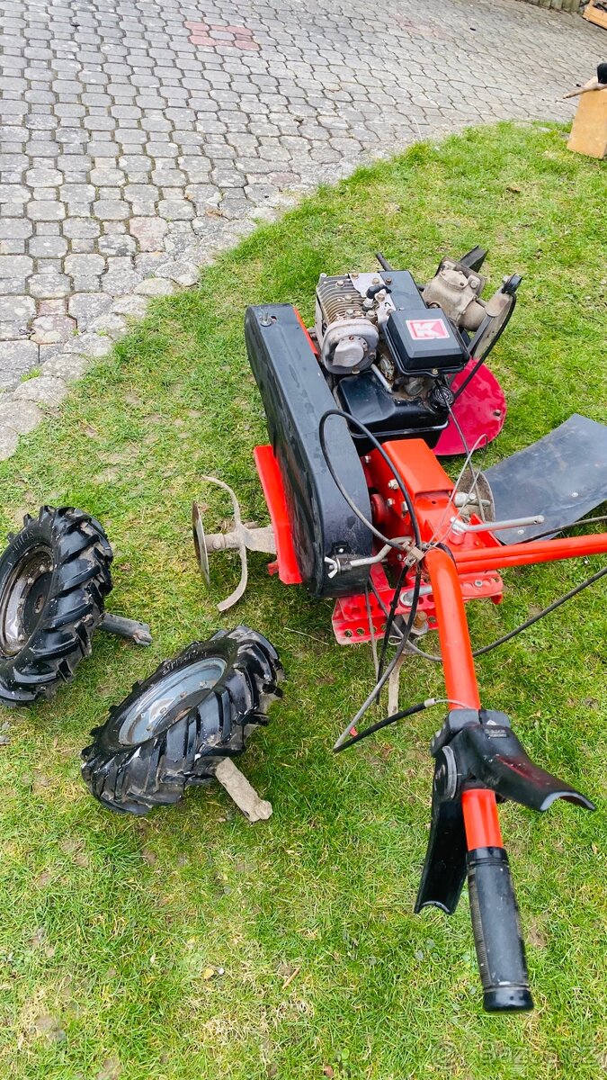 Motorový kultivátor Vari/bubnová sekačka - 8