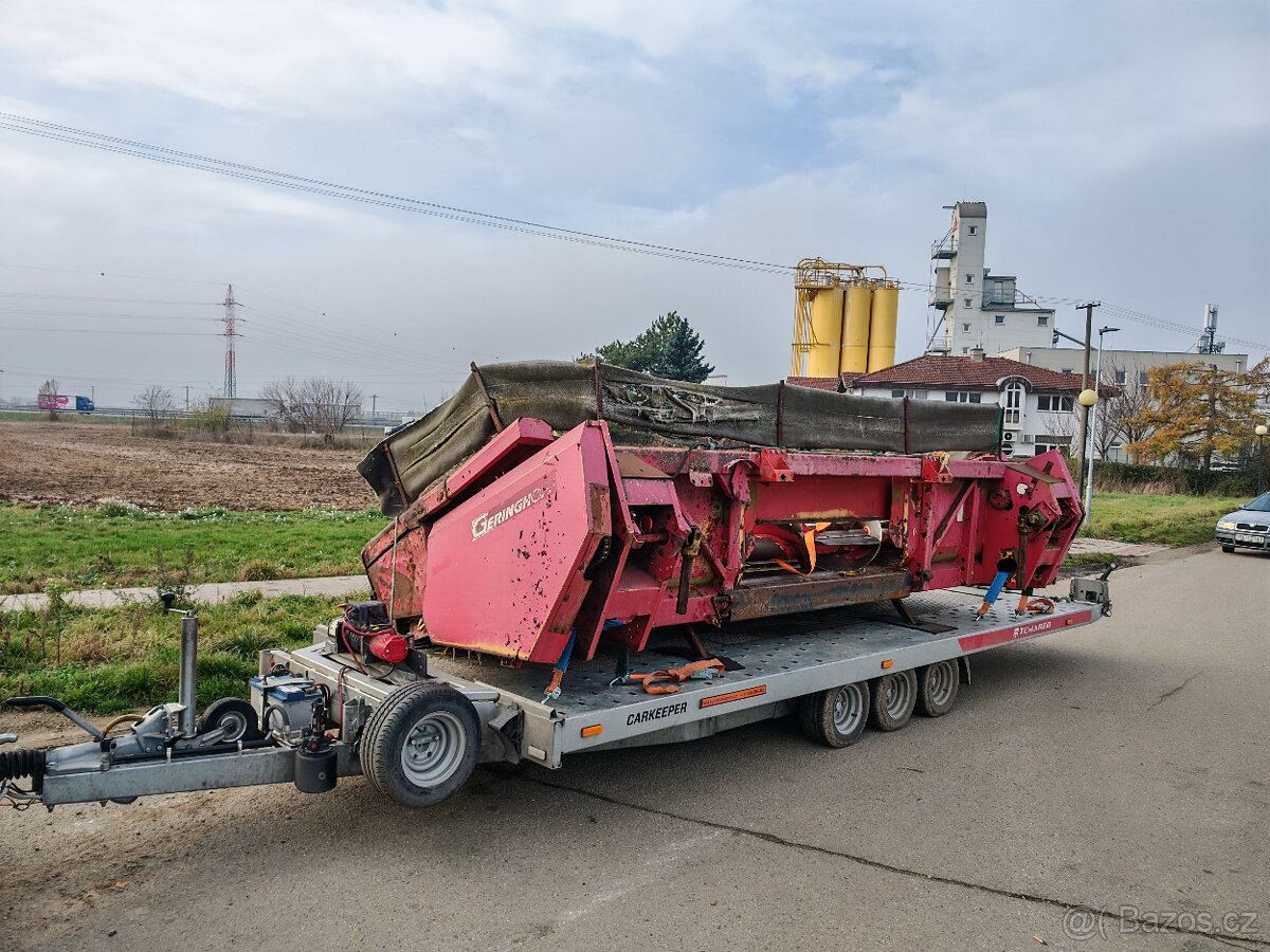 Přeprava/odtah vozidel a strojů (plošina 7×2,1 m, 2,8 t) - 8