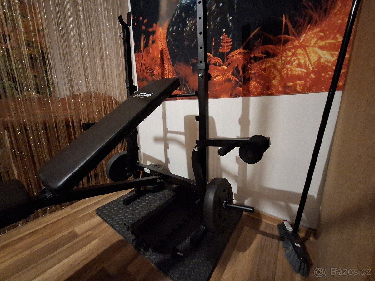 Posilovací věž + kotouče - 8
