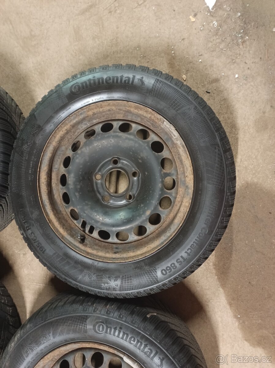 Opel 15 5x110 zimní sada 195/65 15 - 8