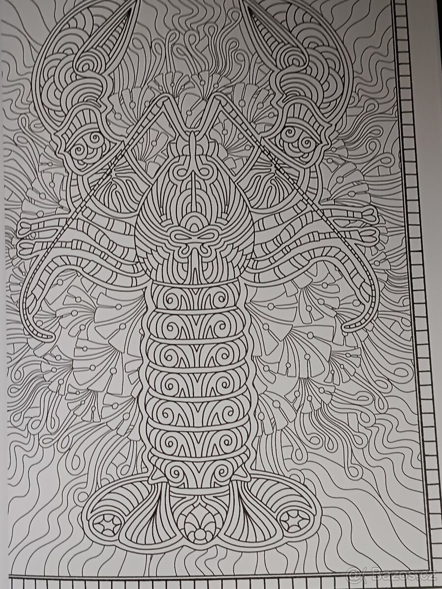 omalovánky pro dospělé-Spectacular Sea Life Designs - 8