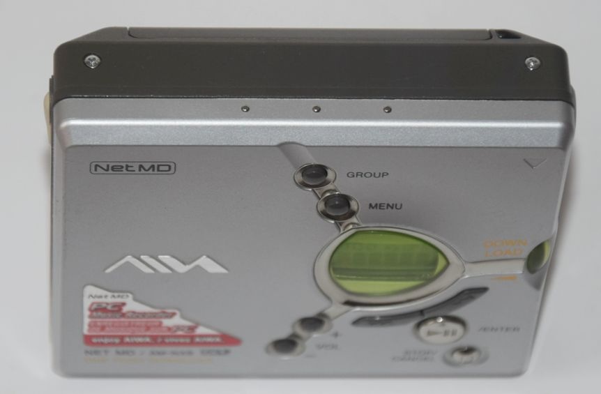 Minidisc Aiwa, AM-NX9, NET MD, MDLP, MD disky, manual - 8