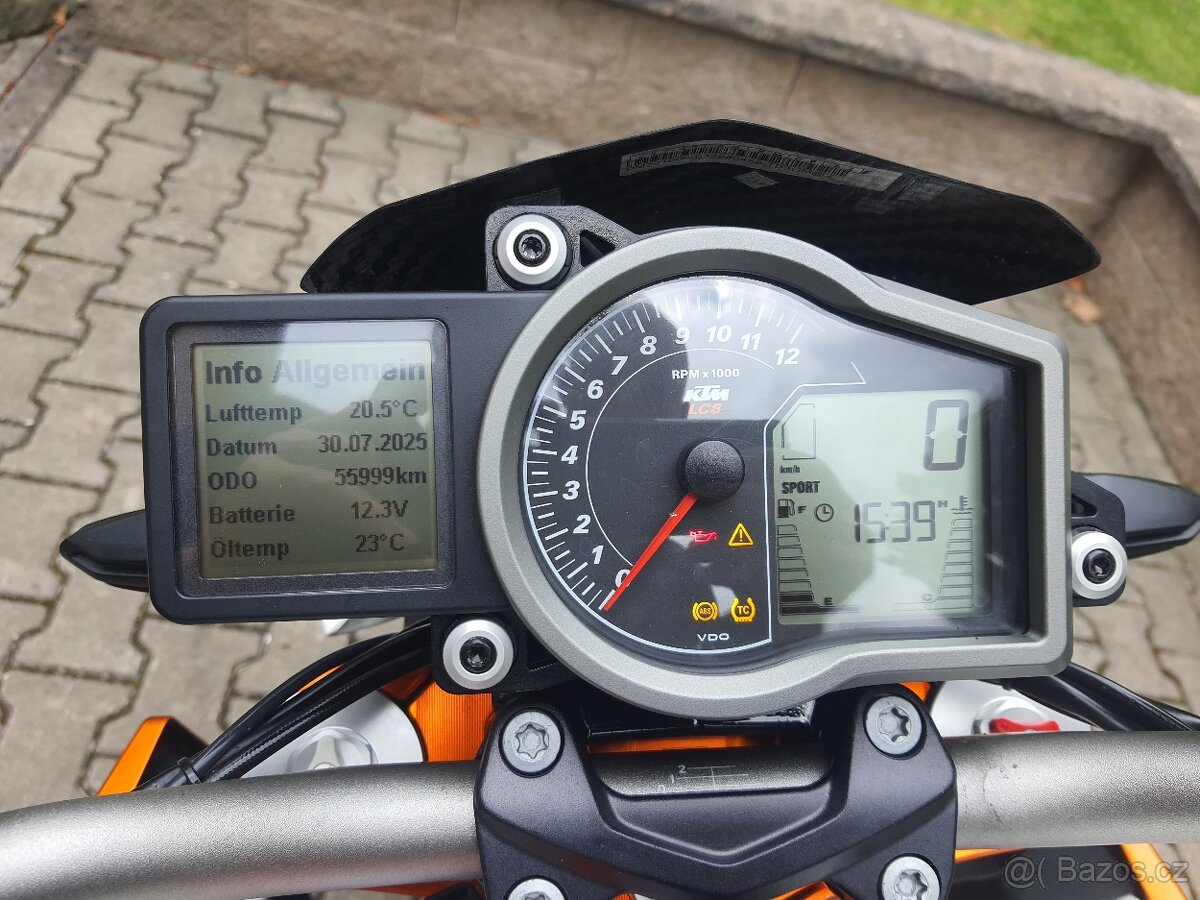 KTM 1290 Super Duke R - TOP STAV + VÝBAVA - 1. MAJITEL 185.0 - 8