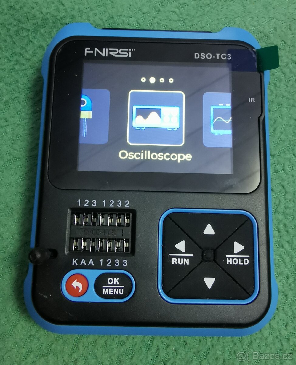 Nový 3-in-1 osciloskop, tester, generator - 8