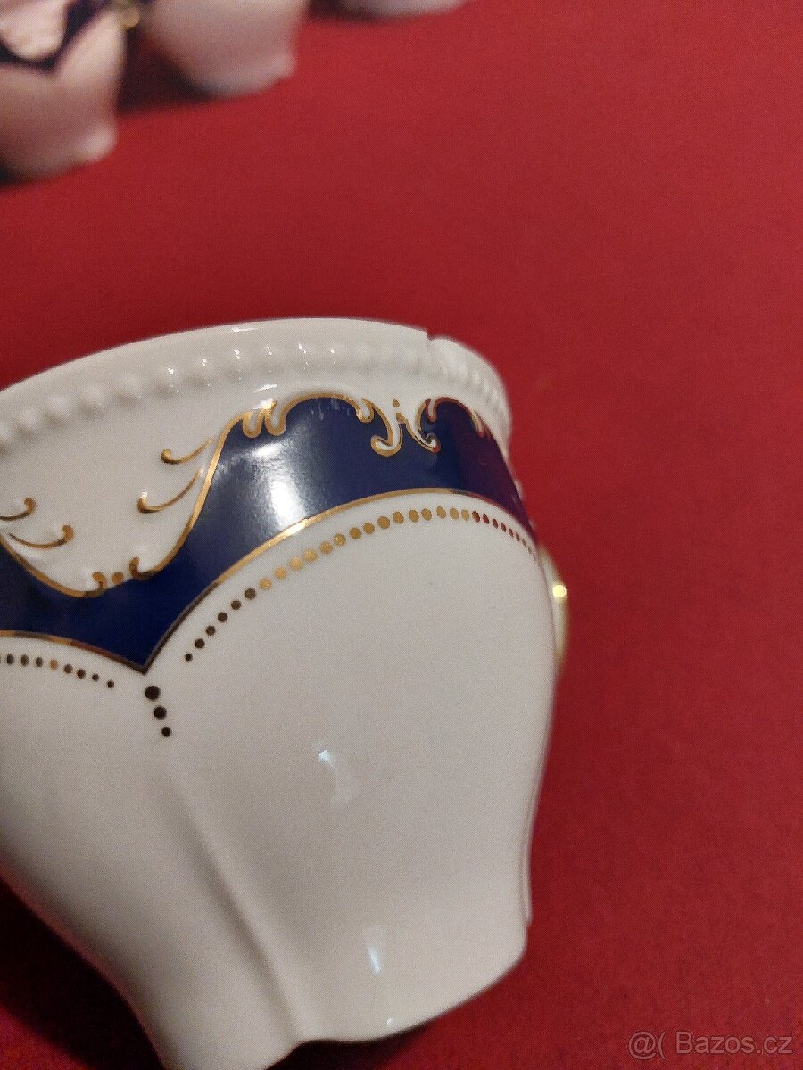 Mitterteich Bavaria Servis káva porcelán 12 osob - 8