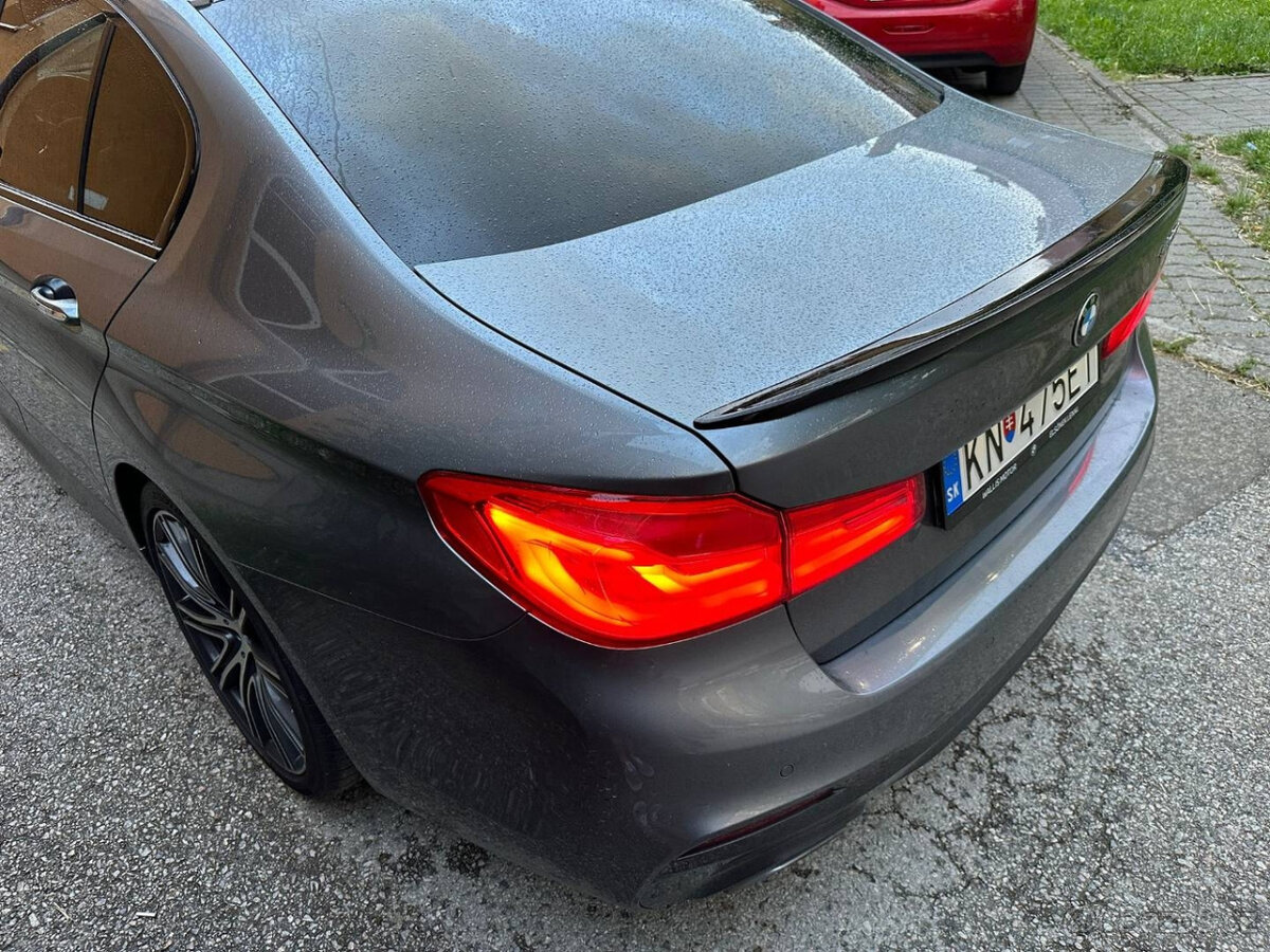 Lipo spoiler kridlo na kufor BMW 5 G30 F10 F90 - 8