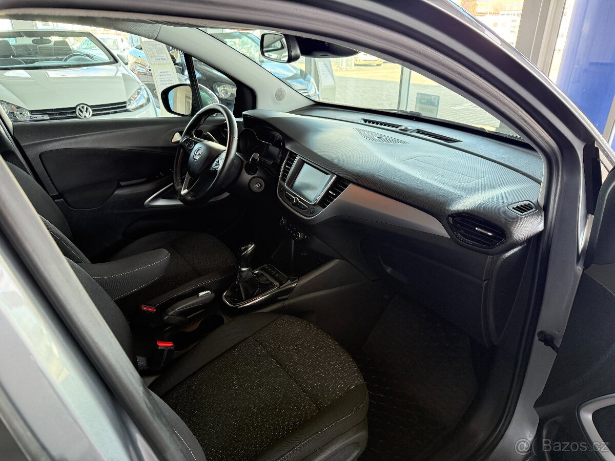Opel Crossland X 1,2 81kW,SERVISKA,1.MAJ,ČR - 8