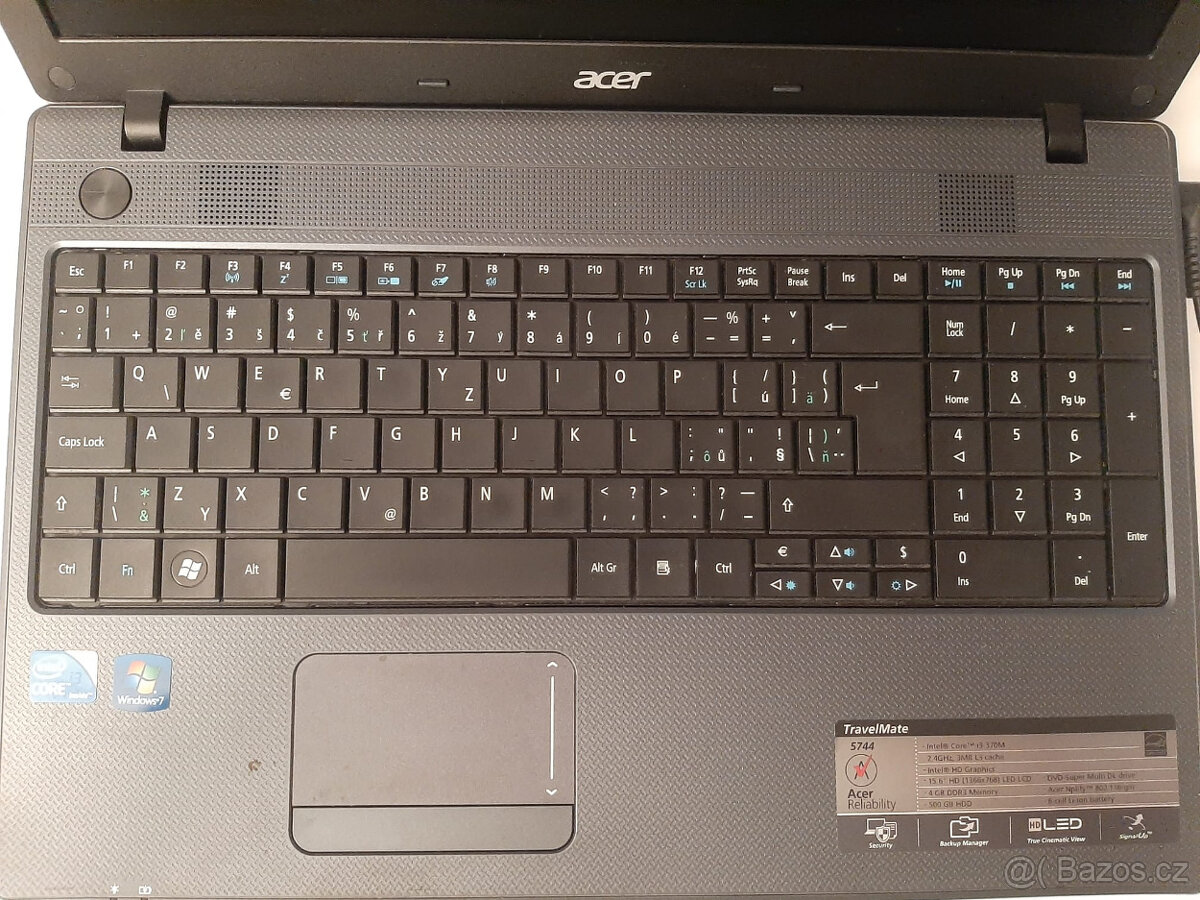 Prodám notebook Acer 15,6" - 8