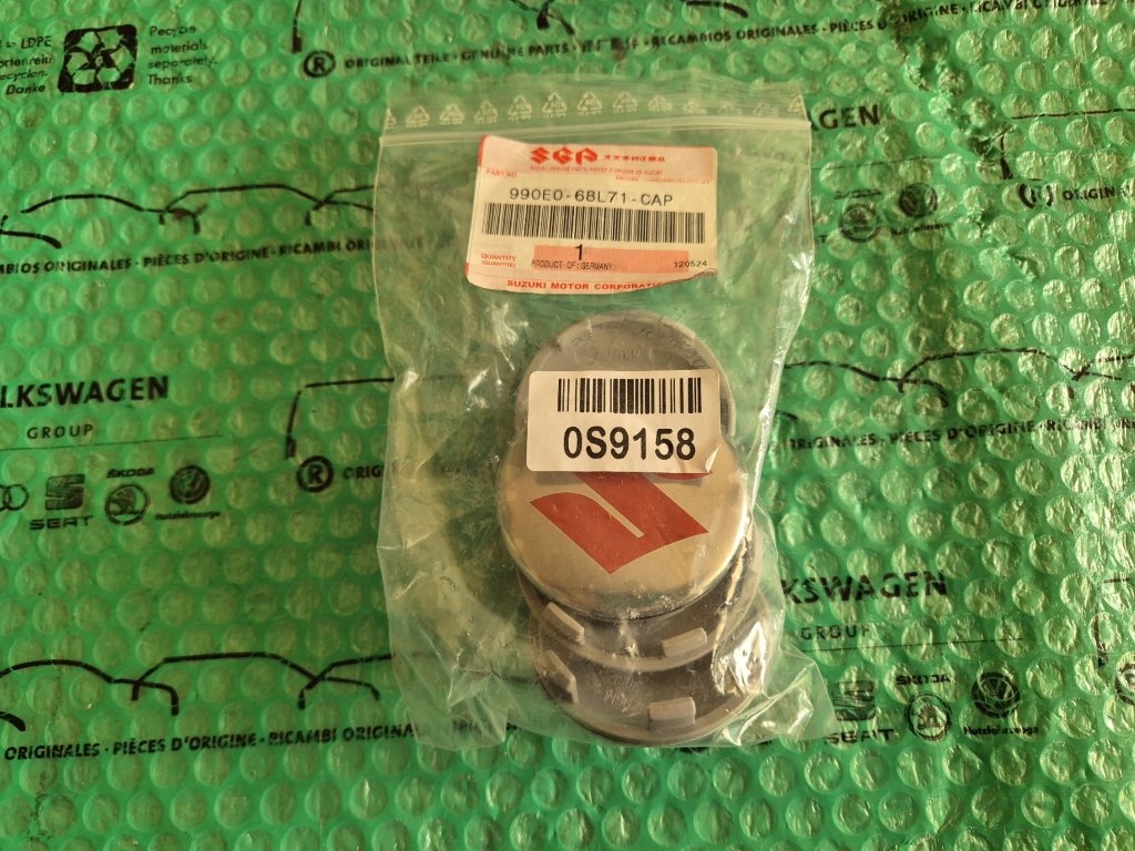 středová krytka alu kola Suzuki Swift sada 4kusů 990E068L71C - 8