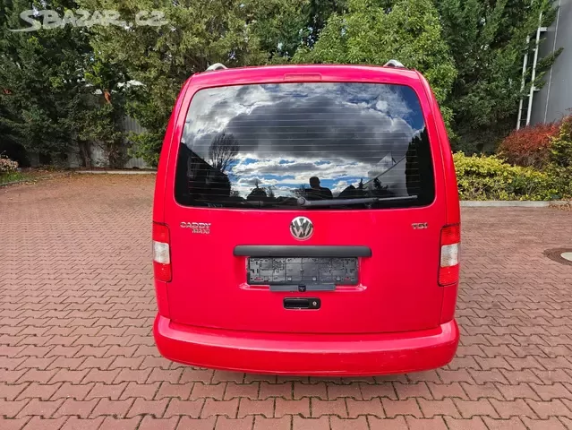 VW Caddy Maxi 1.9TDI 77kW,7míst,tažné,2009,Bez koroze - 8