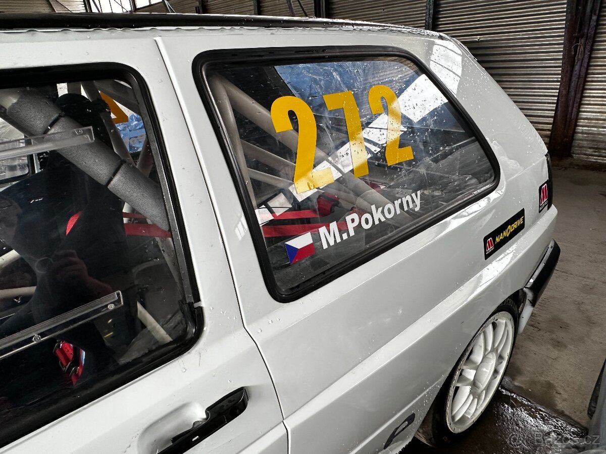 Volkswagen Golf závodní 1991 GTI raketa Rallye, cca 200 koní - 8
