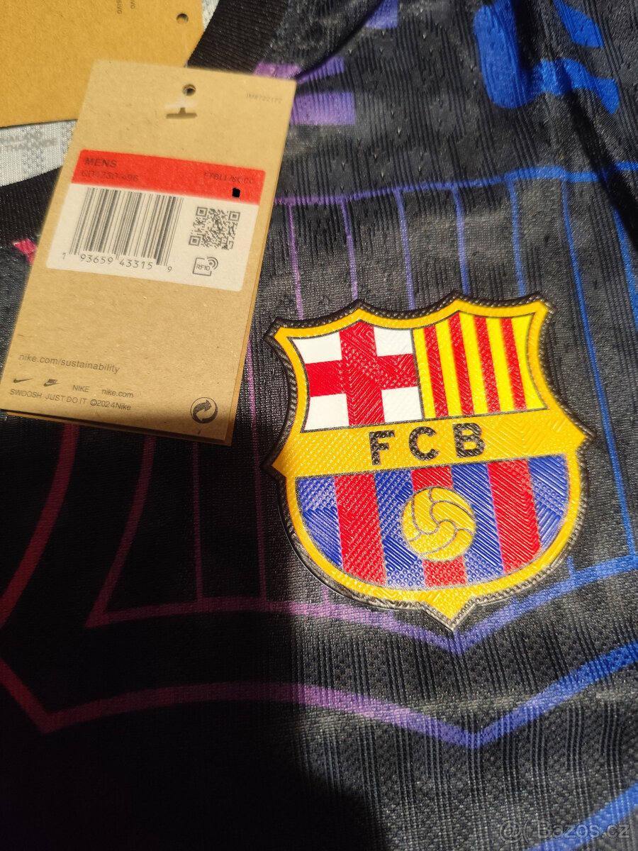 Dres Fc Barcelona Hráčsky Unikátny Farebný Nový s visačkami - 8