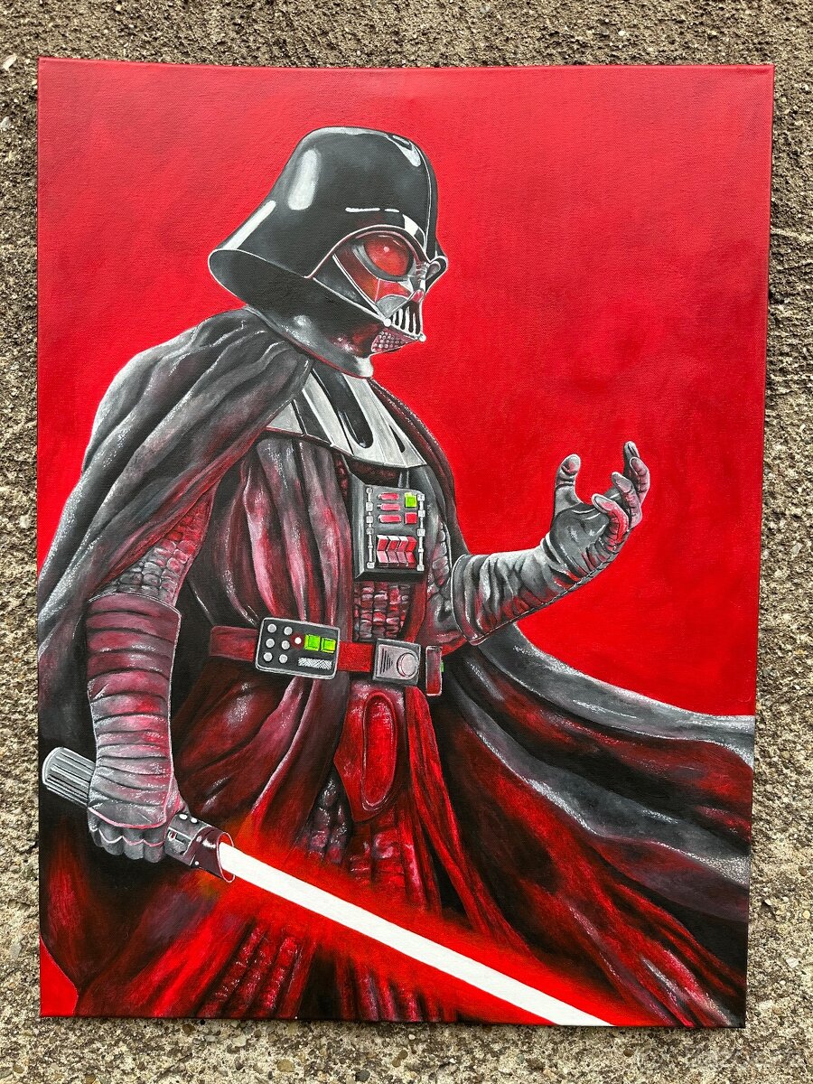 Ručne malovany obraz - 8