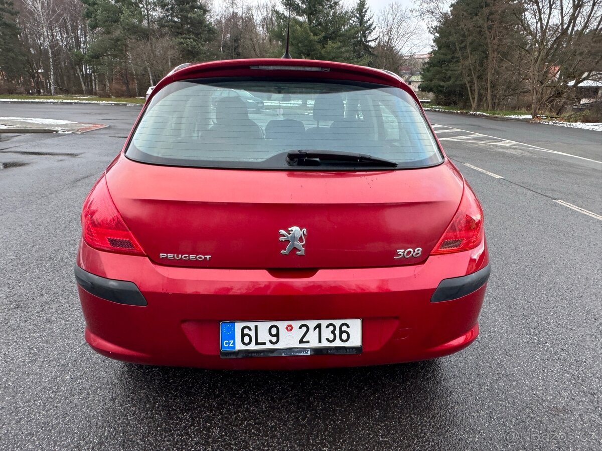 Peugeot 308, 1,4 16V VTi Rok 2008, Pouze 92 132 km - 8