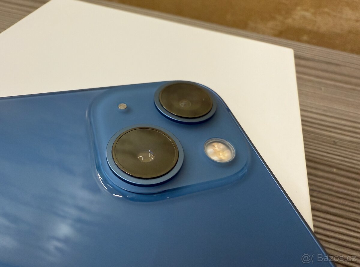 Apple iPhone 13 mini 128GB modrý, baterie 100% - 8