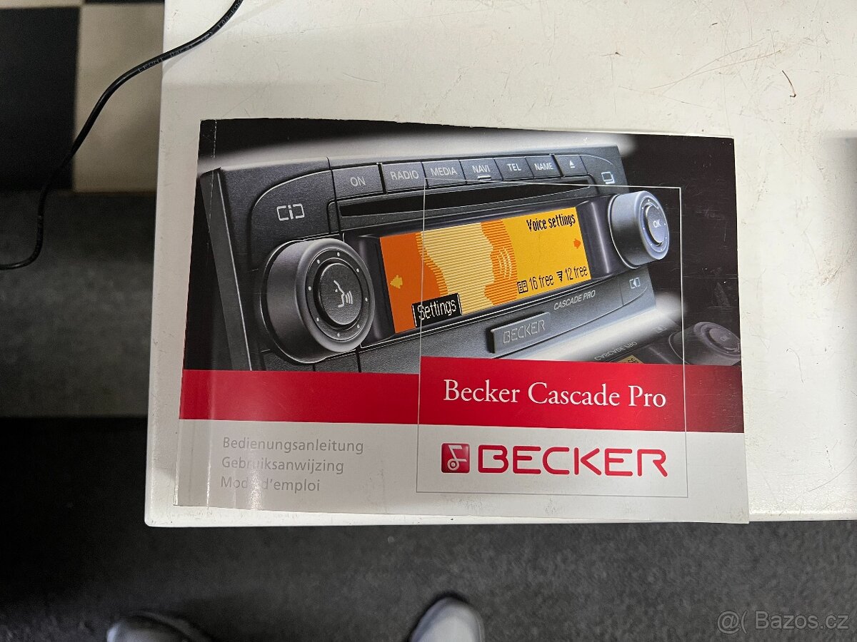 AUTORADIO NAVI - BLUETOOTH - Becker Cascade Pro BE 7941 - 8