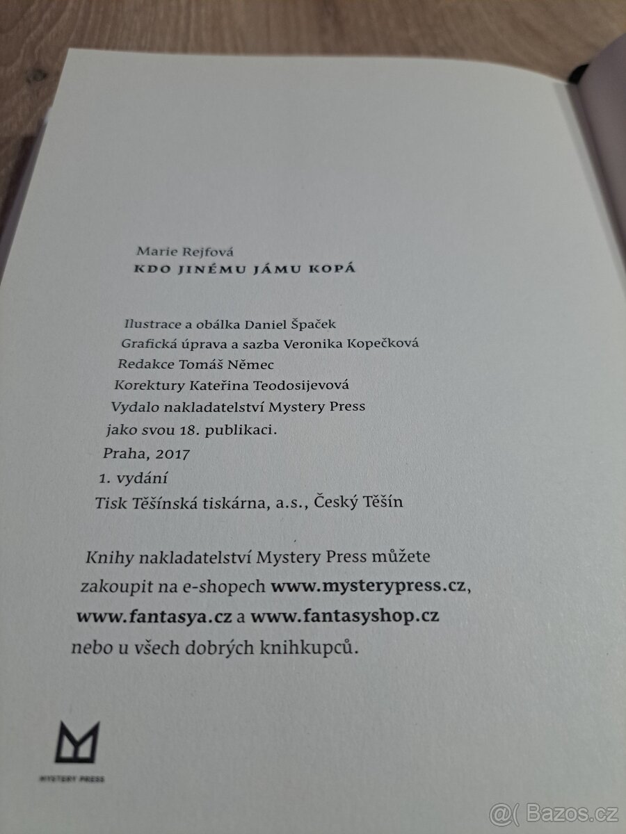 Kdo jinému jámu kopá , Marie Rejfová - 8