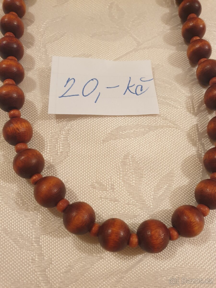 Dřevěné šperky - 8