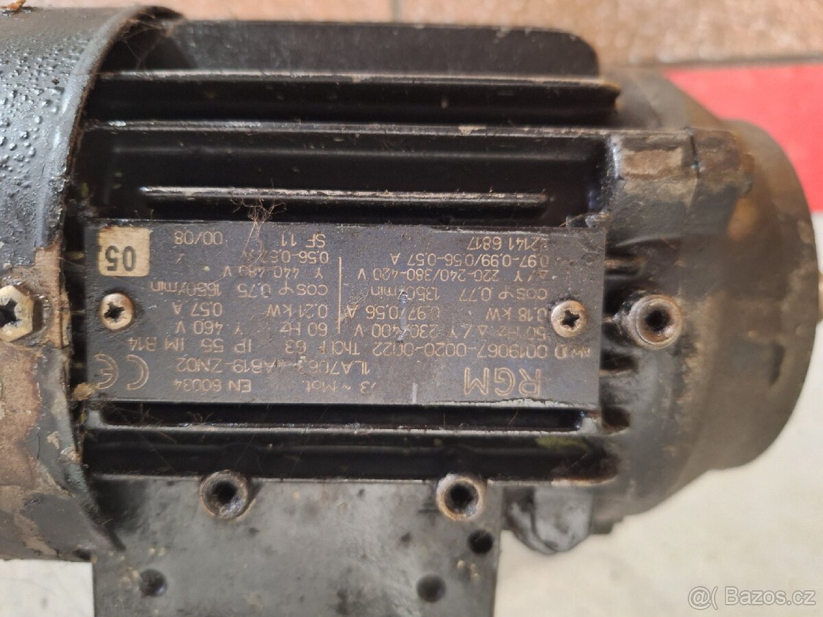 Elektromotory a převodovky - 8