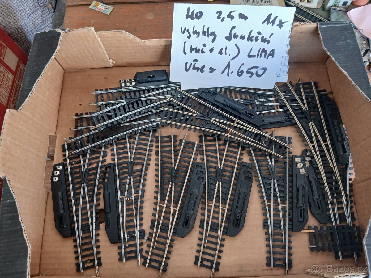 H0 koleje a vyhybky - 8