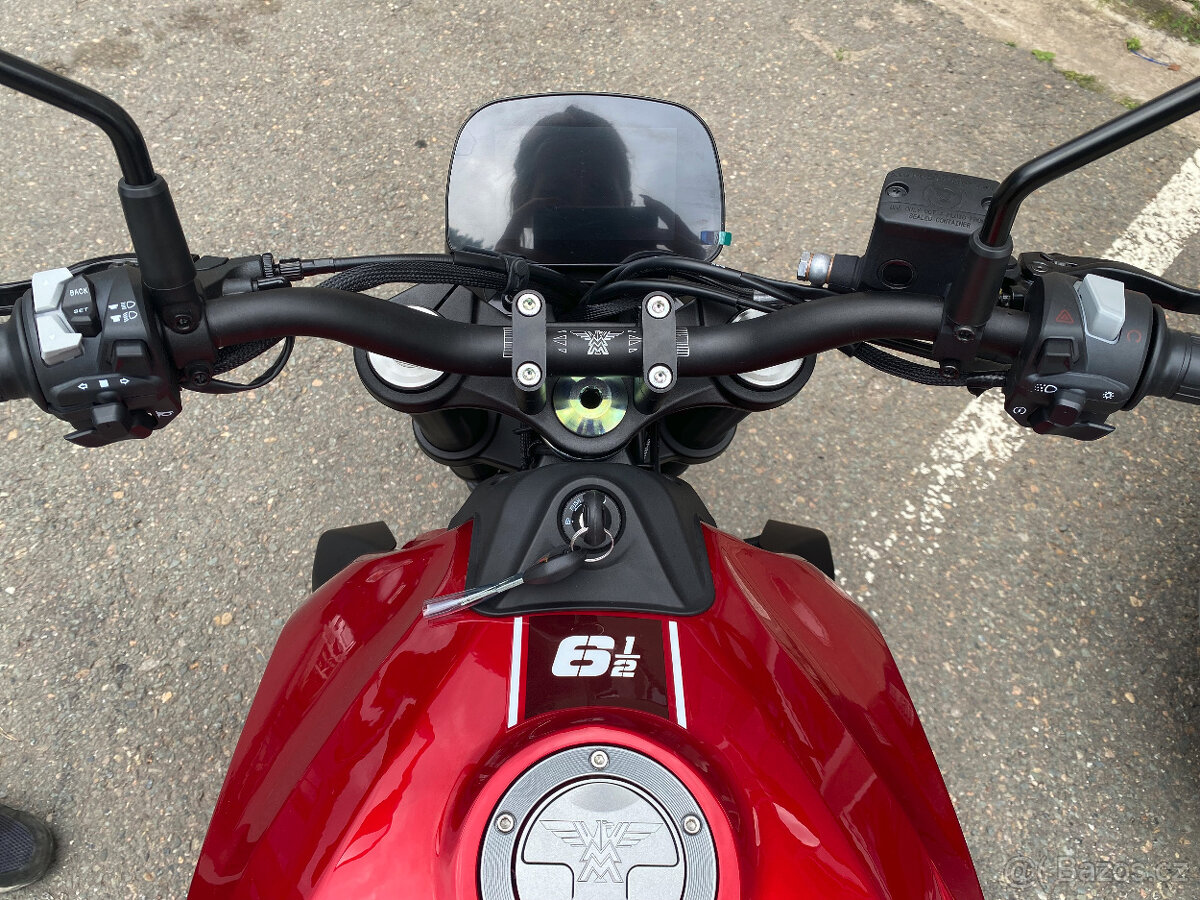 Moto Morini 6½ Seiemmezzo STR - SLEVA - Možno i s 35 kW - 8