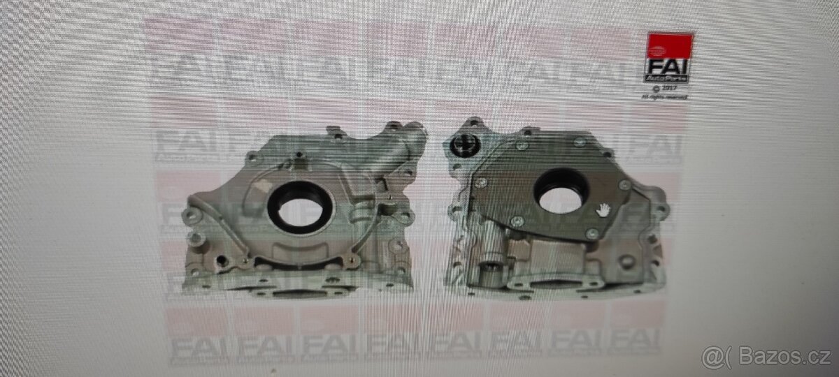 Olejové čerpadlo, olejový chladič (výměník) - 8