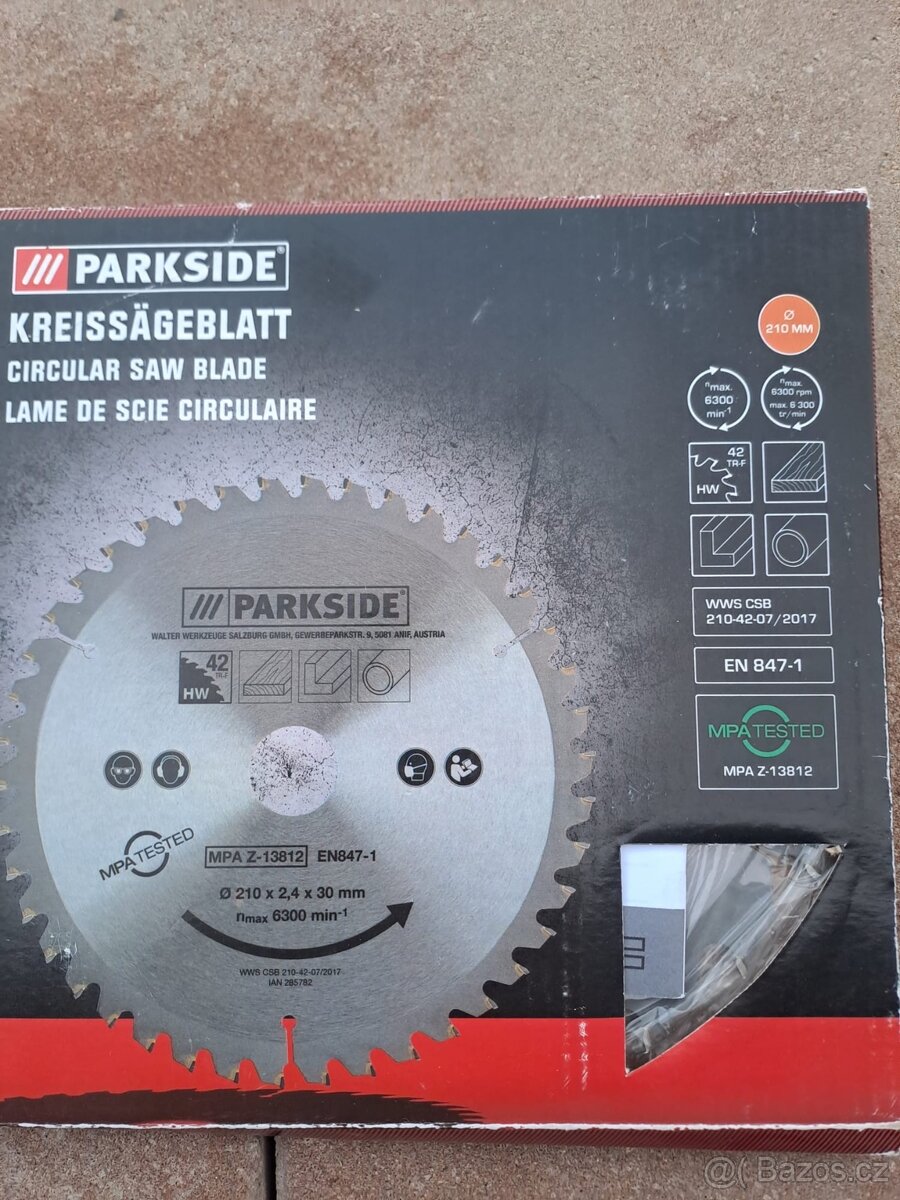 Pokosová pila parkside - 8