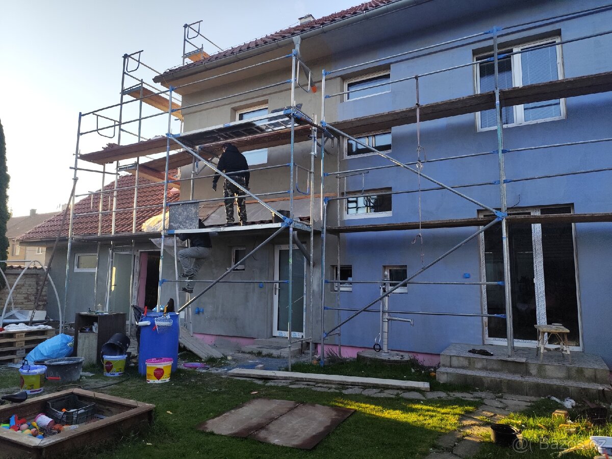 Fasády ,rekonstrukce, zednické práce Dotace na klíč - 8