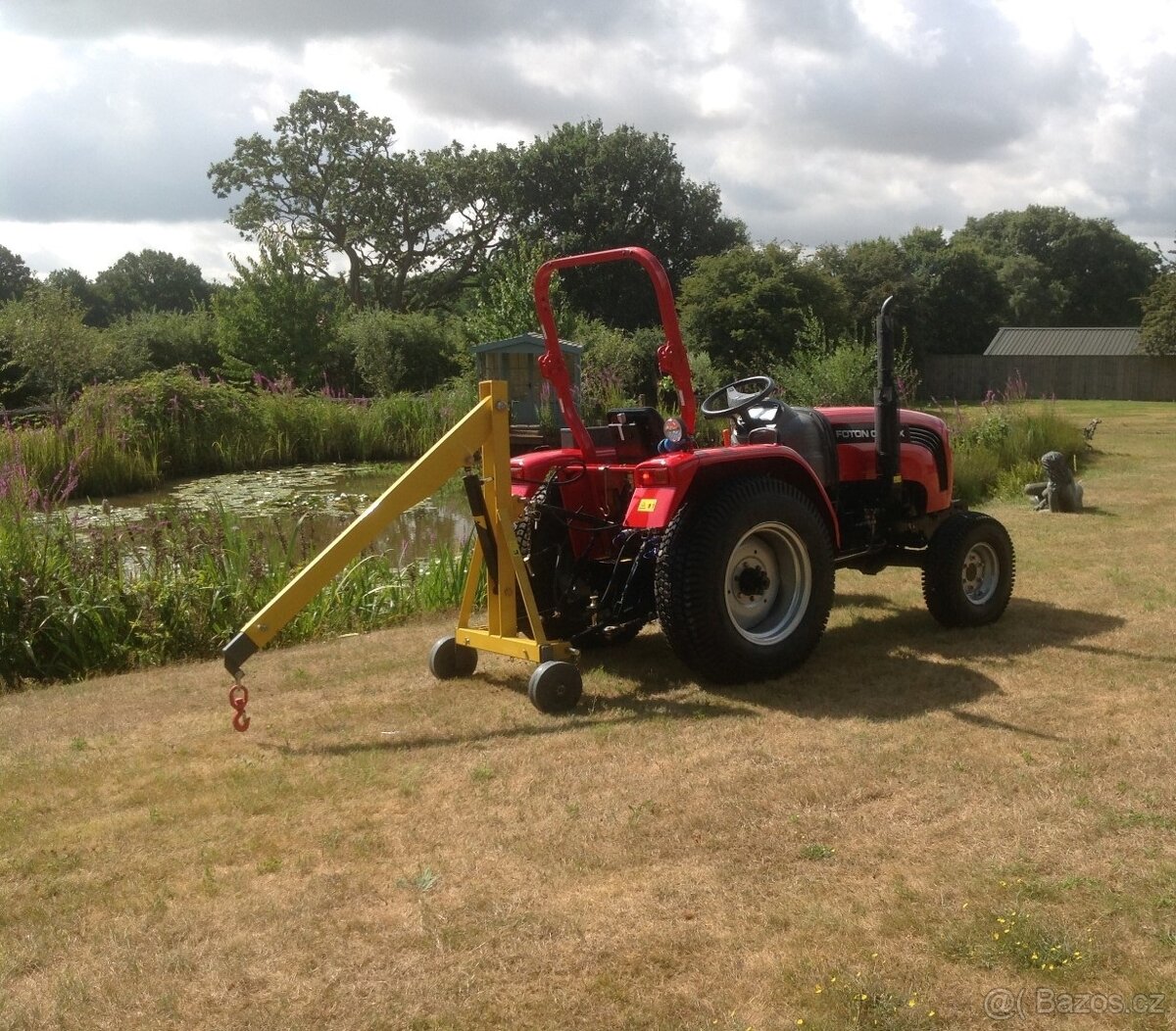 Traktorový hydraulický jeřáb - zdvih EL 500 (vč.DPH) - 8