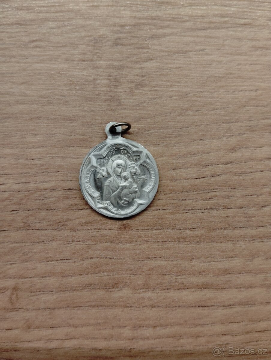 : Prodám zlatou minci+ stříbrné mince2x, medaile: - 8