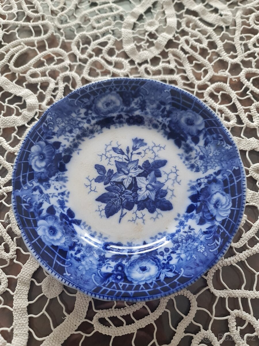 sada starožitných talířů Villeroy & Boch - 8