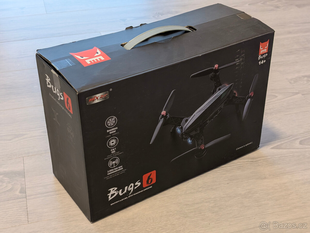 Dron MJX RC Bugs 6 + 2 akumulátory - 8