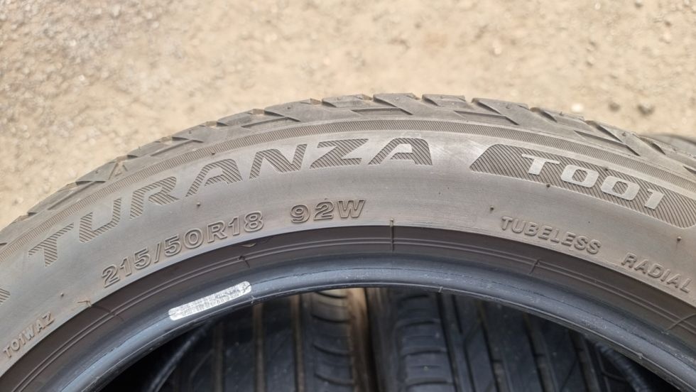 Letní pneu 215/50/18 Bridgestone - 8
