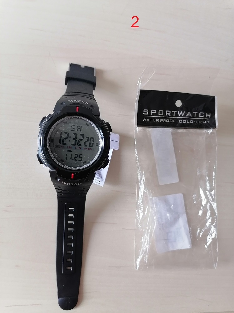 Hodinky pánské, sportovní, digitální. NOVE. - 8