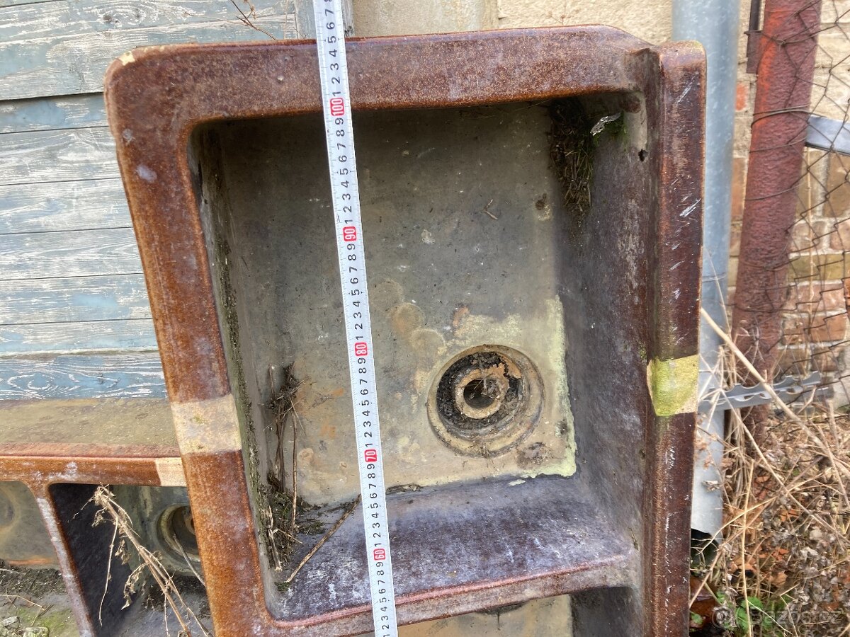 kameninový dvojdřez, dvojumyvadlo - 8