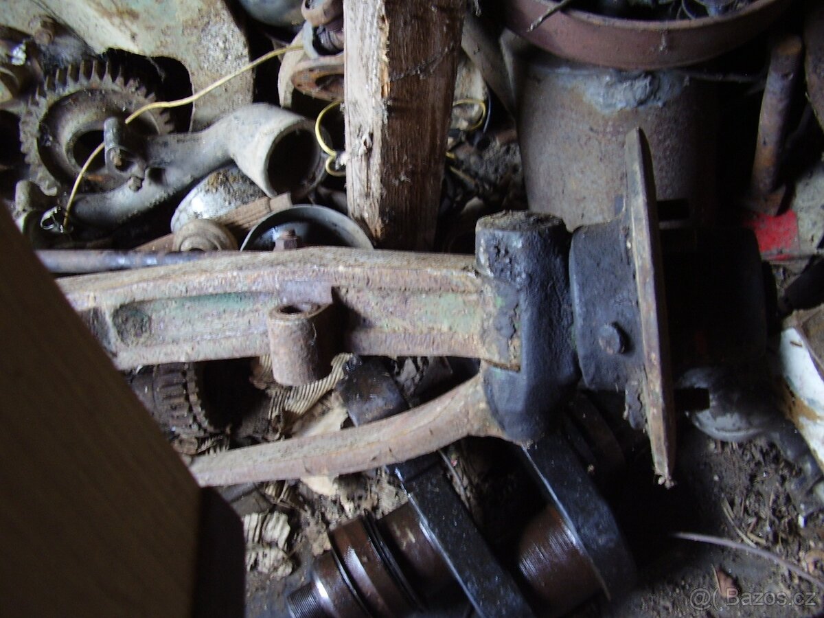 Prodám přední nápravu a díly Zetor 15 - 8
