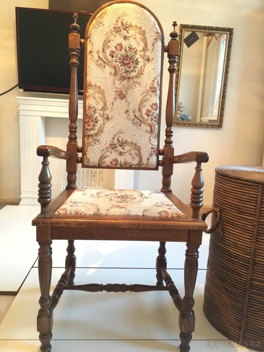 Křeslo / Židle - NOVÉ - sběratelský kousek Vhodná investice - 8