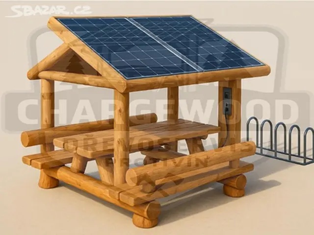 Solární odpočívadlo s nabíjením elektrokol a USB - 8