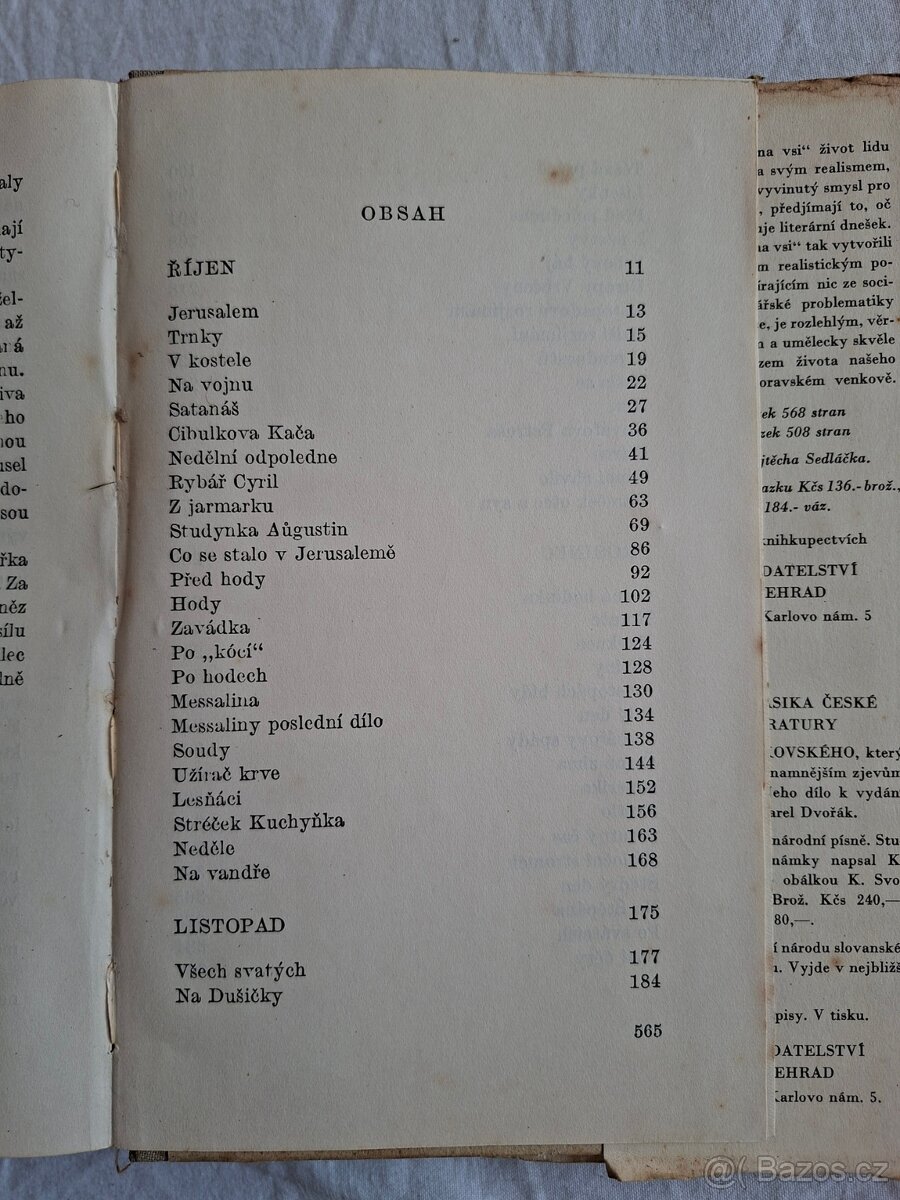 Rok na vsi kronika moravské dědiny - 8