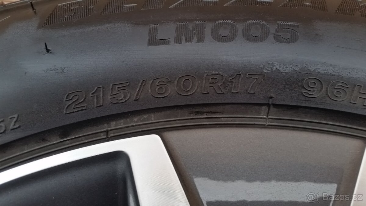 zimní sada TOYOTA C-HR R17 pneu 215/60/17 BICOLOR - 8