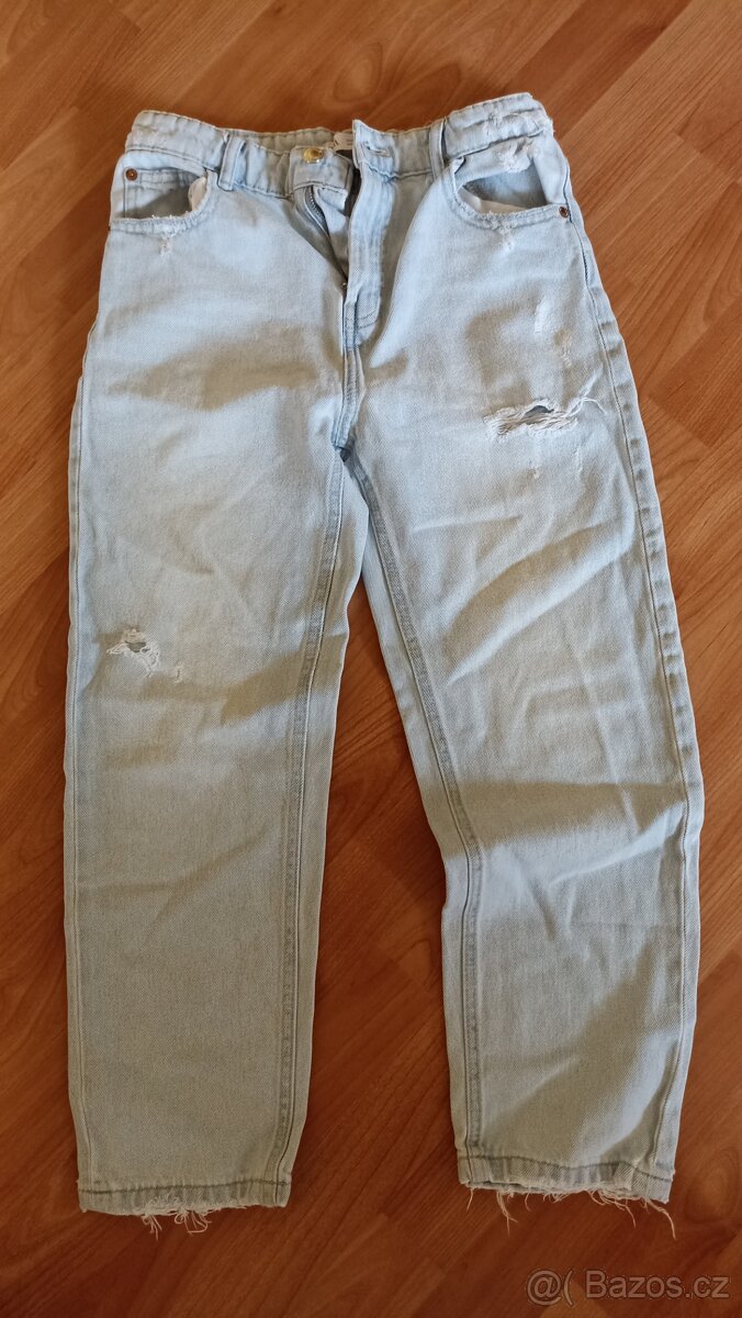 Rifle sv. modré Zara 158-164 - 8