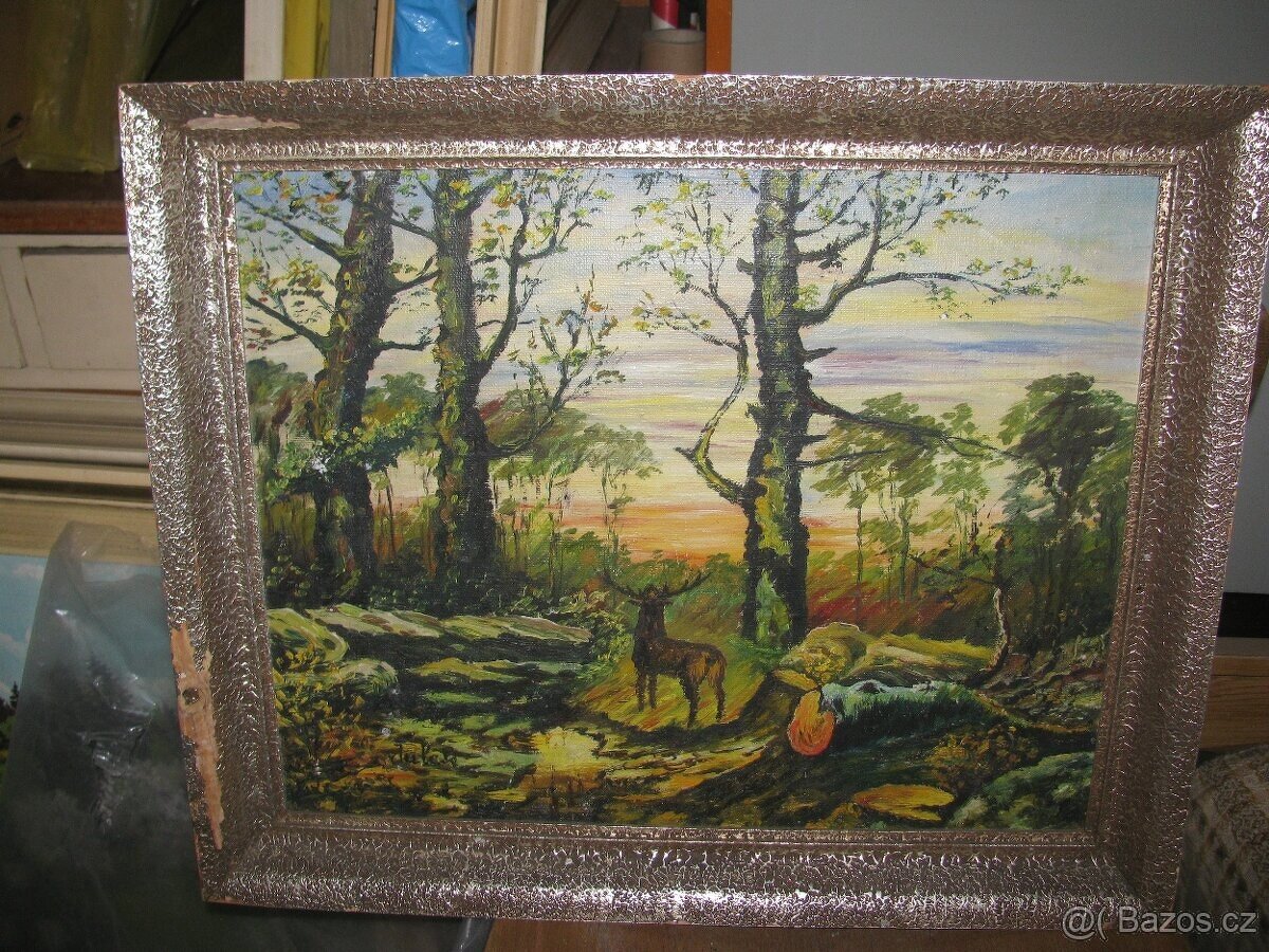 starý obraz, staré obrazy 2 - 8