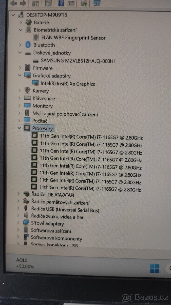 Lenovo ThinkBook 14 G2 ITL i7-1165g7, 16GB, SSD 512GB, W11p - 8