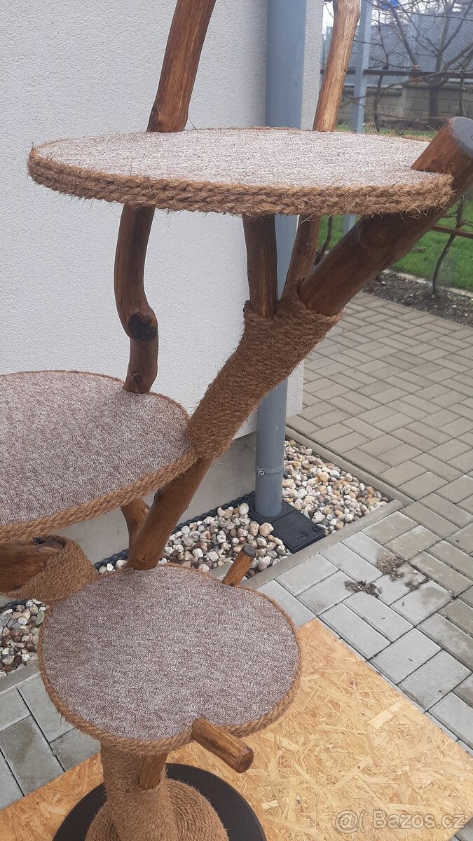 Kocici strom - škrabadlo pro kocky - 8